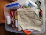 Lot  - Fabric & Sewing Misc