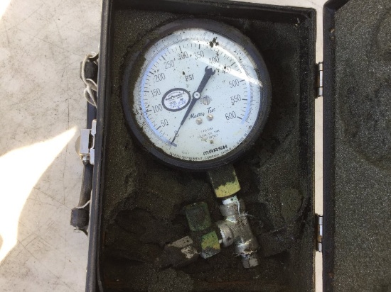 Hydraulic Pressure Gauge 600 PSI