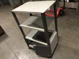 Steel A/V Cart