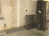 NSF Modular Wire-Frame Storage Shelves