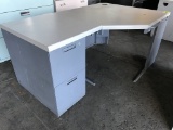 SteelCase Corner Desk w/ Extension
