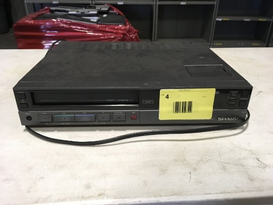 Sharp Programmable VHS Cassette Player