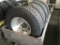 Continental 385/65 R22.5 Tires w/ Rims,4