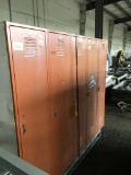 Gym Style Lockers, Qty 2