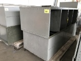 Metal Shelf Units, Qty 2