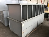Metal Shelf Units, Qty 2