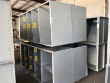Metal Shelf Units, Qty 4