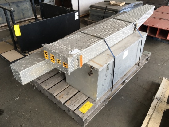 Metal Truck Boxes, Qty 4