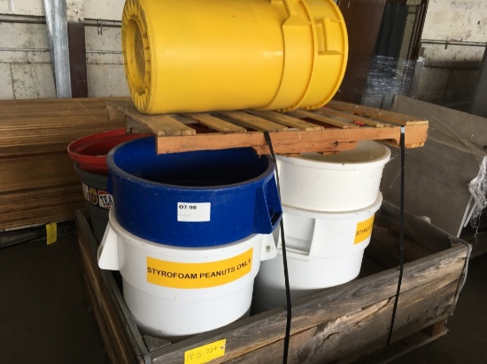 Garbage Cans, Qty 13