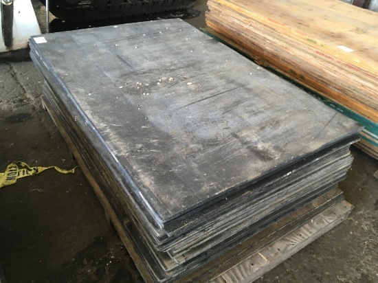 Rubber Horse Mats, Qty 27