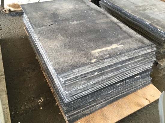 Rubber Horse Mats, Qty 29