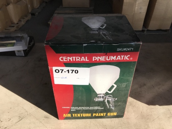 Central Pneumatic Air Texture Paint Gun