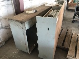 Wood Shelf Units, Qty 2