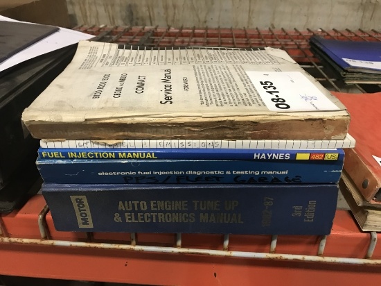 Chrysler Service Manuals, Qty 5