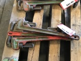 Ridgid & Lenox Adjustable Pipe Wrenches