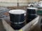 55 Gal Black Drums, Qty 2