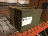 Metal Ammo Boxes, Qty 2