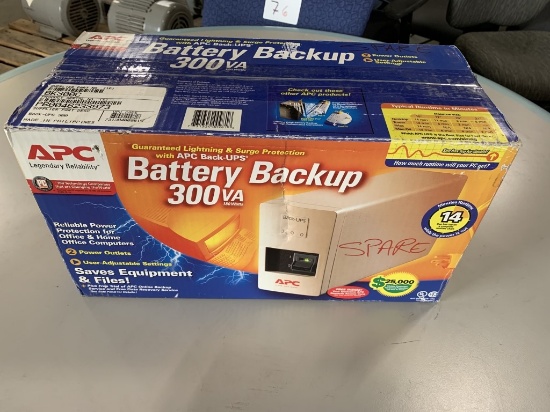 APC 300VA Battery Backup