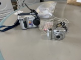 Sony & Canon Digital Cameras Qty 2