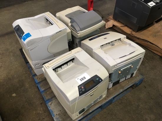 HP & Xerox Printers Qty 4