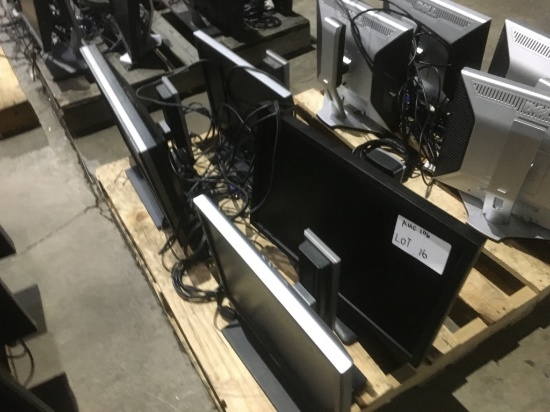 Dell Monitors, Qty. 4