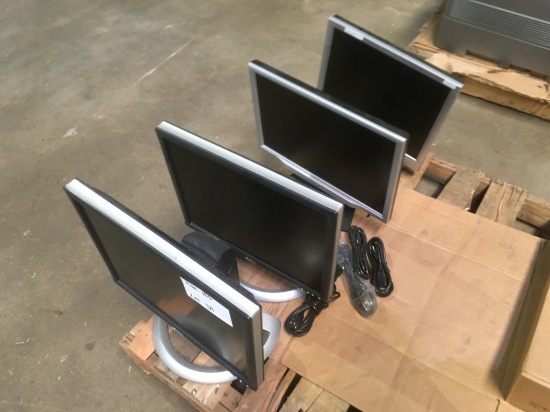 Dell, Acer & Envision Monitors, Qty. 4