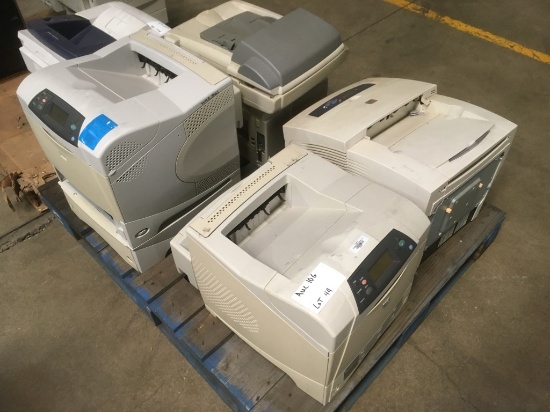 HP & Xerox Printers Qty 4