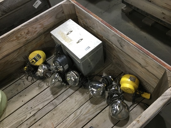 Flood Lights, Qty. 9