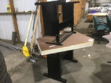 Adjustable Height Corner Desks, Qty 2