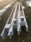 Galvanized Steel Beams, Qty. 3