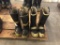 Rubber Fireman Boots Qty 2 Pair