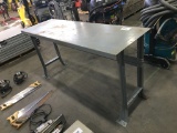 Hallowell Metal Work Table