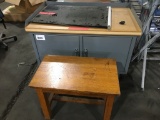 Cabinet Cart & End Table