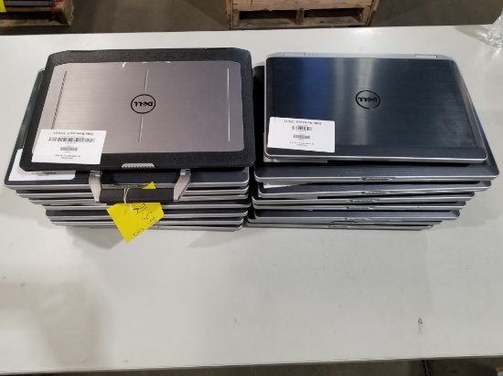 Dell Latitude Laptops & Chargers, Qty 14