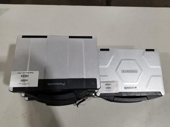Panasonic Toughbooks & Chargers, Qty. 8
