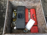Mixed Crate of Tool Boxes & Tools