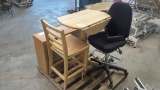 Desk 2 Chairs and Filing System