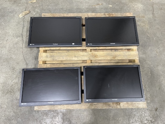 Viewsonic HD Monitors Qty. 4