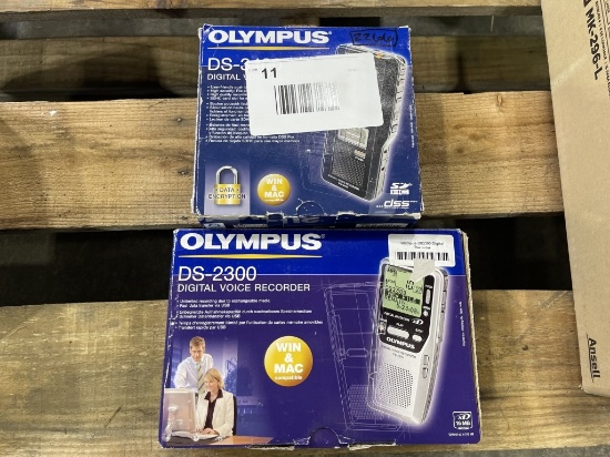 Olympus Audio Recorders, Qty. 2