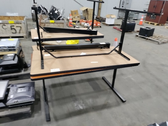 2009 HON Adjustable Height Tables, Qty. 2