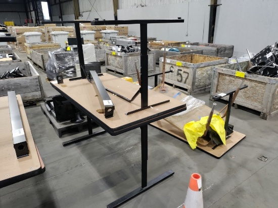 Adjustable Height Tables, Qty. 2
