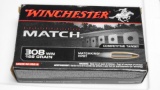 Winchester 308 168 gr Match Ammo