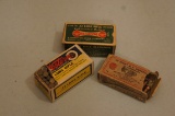 Vintage 3 box rimfire ammo