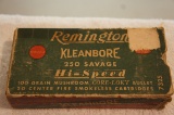 Vintage - Remington Kleanbore 250 Savage
