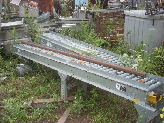 12inch wide Motorised roller conveyor