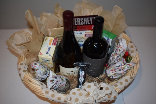 Ultimate Wine Basket, Donated By: Hayduk/Owens Families and Dan Kennedy