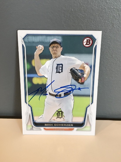 Max Scherzer Baseball Card
