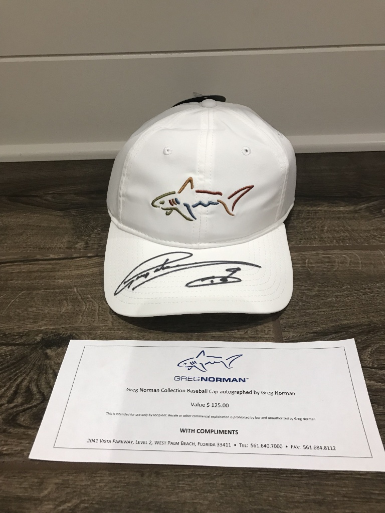 greg norman baseball cap