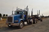 2006 Peterbilt 378 Log Truck With 2012 21’ Whit Log Short Logger