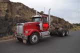 1994 Western Star 4900 Log Truck and 1970 Peerless Log Trailer